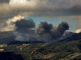 waffenruhe gebrochen: israels armee meldet beschuss aus dem libanon
